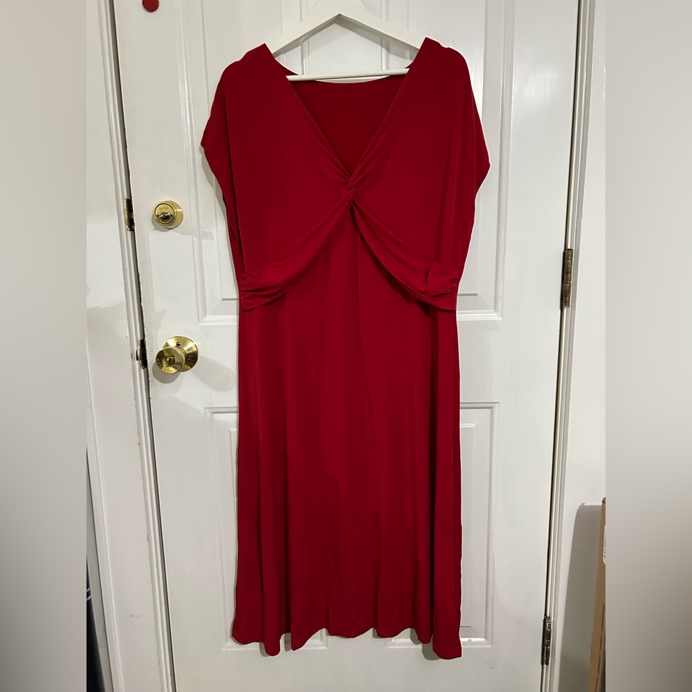 Red dress